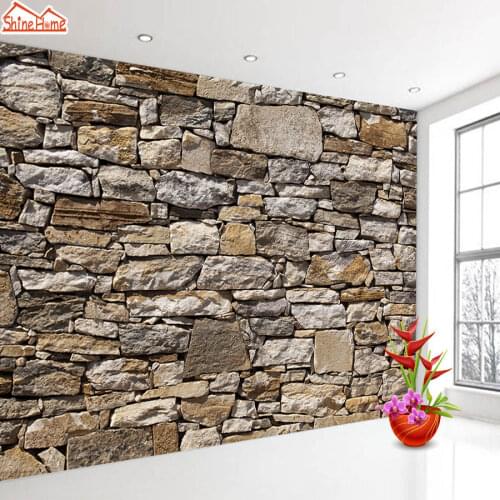 ShineHome-Home Decor Brick Stone Wallpapers for 3 d Walls Living Room Mural Rolls Wallpaper Wall Paper Cafe Shop Bar Decoration