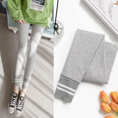 1621# Maternity Pants Spring Autumn Stretch Elastic Waist Belly Support Pants Maternity Leggings Maternity Trousers