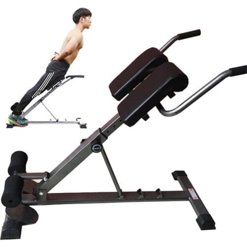 Roman Stool Home Fitness Equipment Abdomen Roman Chair Waist Fitness Equipment Foldable Indoor Abdominal Muscle Trainer XS