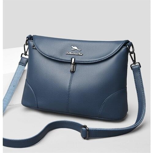 Soft PU Leather Crossbody Bags for Women Purses and Handbags Designer Female Luxury Bag Fashion Shoulder Bags for Women 2021