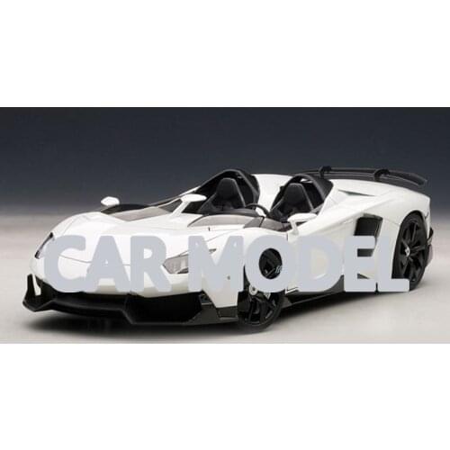 1:18 scale Alloy Toy Vehicles AUTOART Aventador J white Car Model Of Childrens Toy Car Original Authentic Kids Toys
