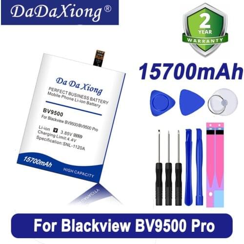 100% New battery BV9500 15100mAh Replacement For Blackview BV9500 BV9500 Pro