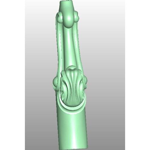 3D model STL format file for cnc router engraving furniture sofa cabinet chair leg pattern Artcam 632