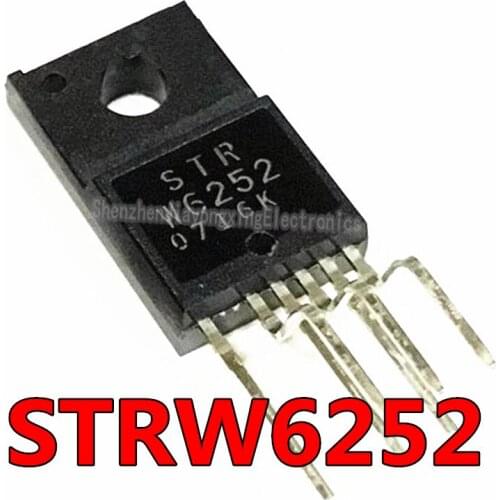 5pcs/lot STRW6252 STR-W6252 STR W6252 TO-220F Power module TO220F-6