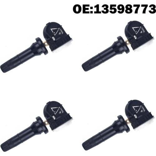 4 PCS TPMS Car Tire Pressure Monitoring Sensor for Opel Mokka Bolt Karl Viva for Cadillac CT6 XT5 SRX Buick LaCrosse 13598773