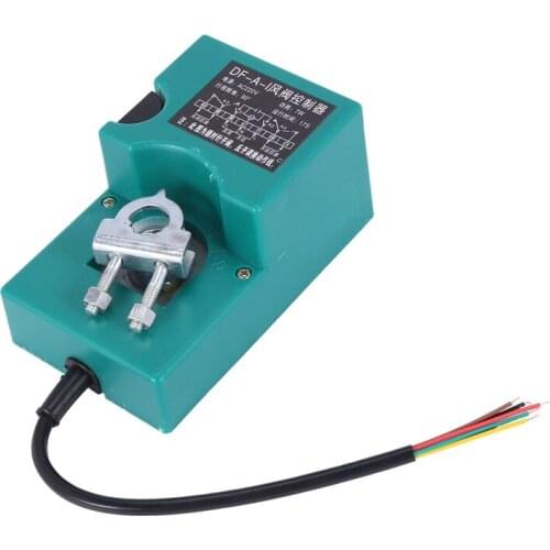 DF-A-I Damper Controller Electric Manual Actuator AC220V Air Valve Damper Actuator Switch for Ventilation Pipe Valve
