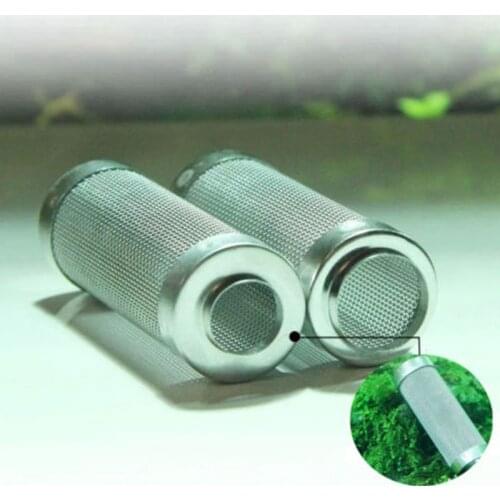 Stainless Steel Filter Inlet Case/Mesh/Shrimp Nets Set Special Shrimp Cylinder Filter Inflow Inlet Protect Aquarium Accessories