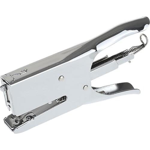 Durable Plier Stapler Paper Binding Machine Heavy Metal Handheld Stapler Books Stapling School Stationery Office Supplies