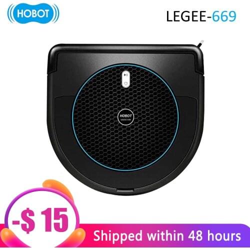 Hobot Legee 669 APP WiFi Multi-purpose Vacuum Cleaner Robot For Floor Vacuum Sweep Floor Sweeping Carpet No Dead Corner Cleaning