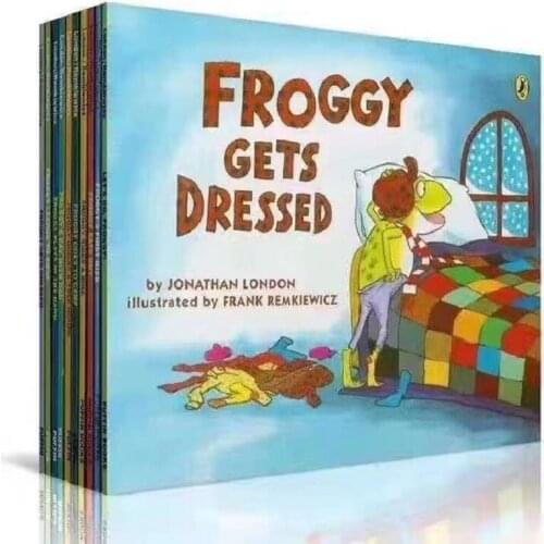 10 books/Set I Can Read Froggy Kids classical story books children Early Educaction English picture Stories reading Book