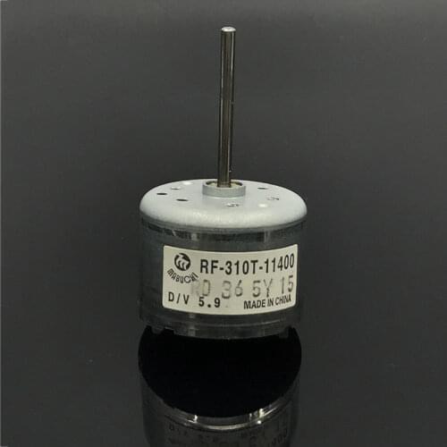 MABUCHI RF-310T-11400 D/V 5.9 Motor DC 5.9V Mini Round 24mm Micro Long Shaft CD DVD Player Spindle Electric Motor