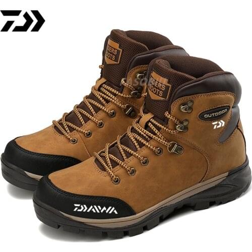 2021 Daiwa Mens Outdoor Shoes Non-slip Fishing Shoes Breathable Fashion Sneakers Outdoor Fishing Climbing Shoes