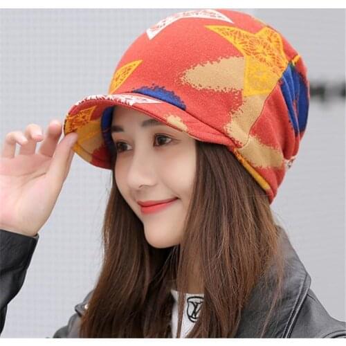 New Fashion Hat Women Print Casual Plait India Hat Muslim Ruffle Cancer Chemo Hat Beanie Scarf Turban Head Wrap Cap