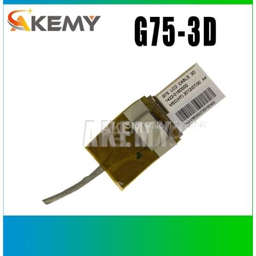 New original G75-3D for ASUS G75 G75V G75VW G75VX ( Laptop ) Lcd Cables LVDS Cables Lcd Video Screen