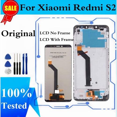 Original 5.99" Screen For Xiaomi Redmi S2 LCD Display Touch Screen Panel Digitizer For Redmi S2 Display Replacement With Frame