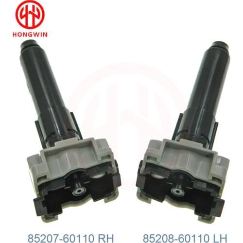 Front Left&right side Headlight Headlamp Washer Nozzle 85208-60110 85207-60110 For Toyota Land Cruiser URJ200 LC200 2016-2018