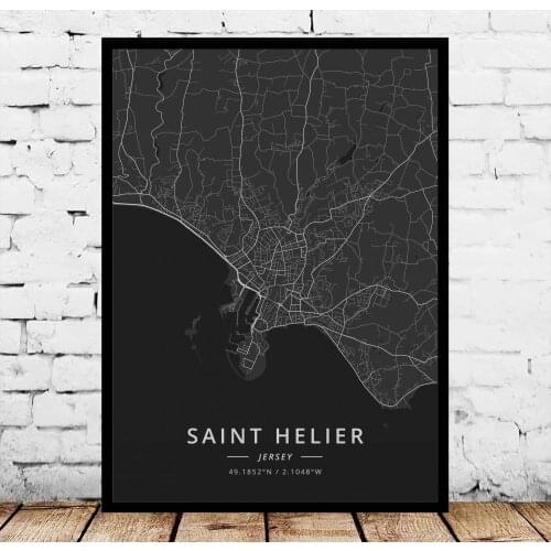 Saint Helier Jersey Poster