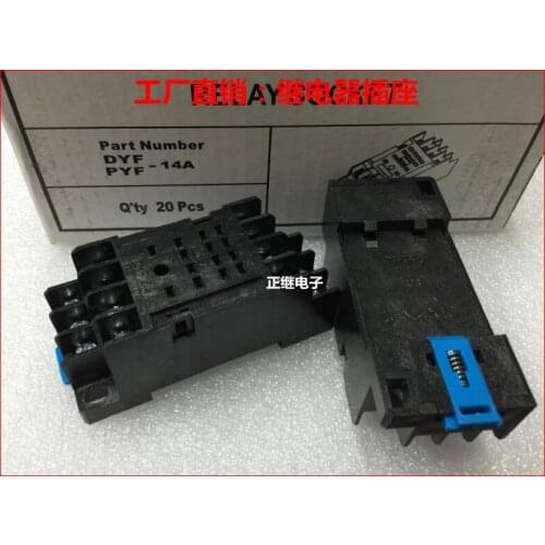 Relay socket DYF14A for MY4NJ HH54P