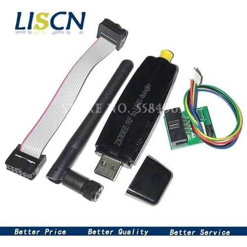 RF TO USB (CC2530 CC2591) RF switch USB transparent serial data transmission equipment new