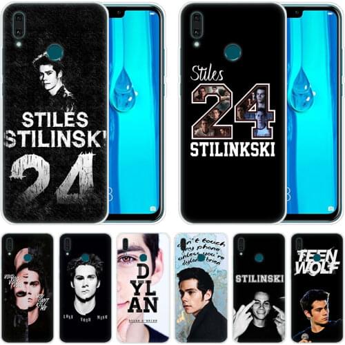 Luxury Silicone Case Teen Wolf Dylan Obrien for Huawei Mate 30 20 Lite 10 Pro Y5 Y6 Y7 Pro 2019 Y9 Prime 2019 2018 Y6 Pro 2017
