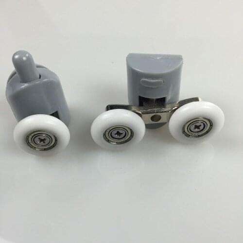 25mm Diameter Double-Wheeled Replacement Shower Door Roller Wheel
