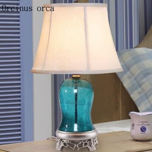 Mediterranean creative ship rudder table lamp child room boy bedroom bedside lamp cartoon simple boat table lamp