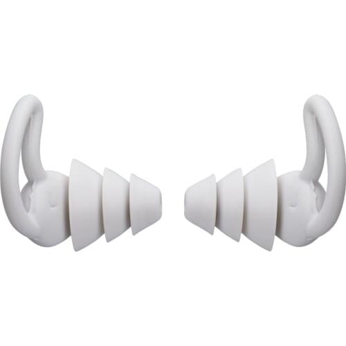 1 Pair Earplugs Protective Ear Plugs Soft Silicone Waterproof Anti-noise Earphones Protector for Travel Sleep and Snoring