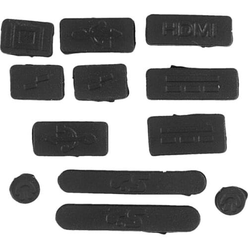 12 in 1 USB plug Cover Anti-Dust Silicone For Pro 13 "15" air 11 "