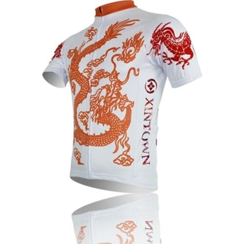 Xintown 2018 Dragon Cycling Jersey Shirt Outdoor Sport mtb Bike Jersey Summer Breathable Bicycle Wear Clothes Maillot Ciclismo