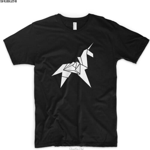 Unicorn Origami T Shirt Blade Runner Harrison Cult Movie Retro Turell Corp Cartoon t shirt men Unisex shubuzhi tshirt sbz3082