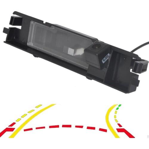 Intelligent Dynamic Trajectory Tracks Rear View Parking Camera Moving Guide Line For Toyota Yaris/Vitz Yaris 2006 - 2012
