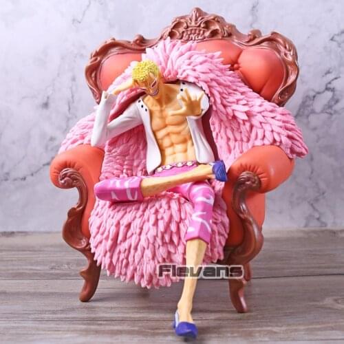P.O.P DX Donquixote Doflamingo With Sofa PVC Figure Collectible Model Toy