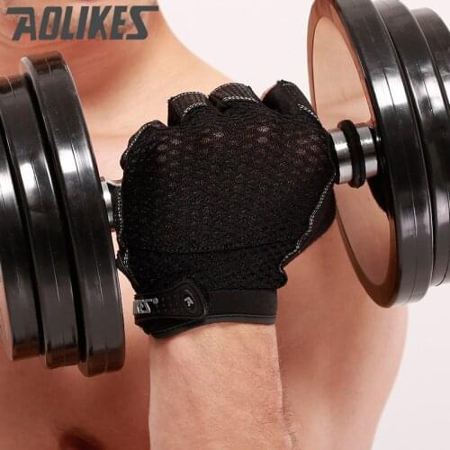 Gym Body Building Training Sports Glove Fitness WeightLifting Gloves Custom Fitness Exercise Training Gym Gloves