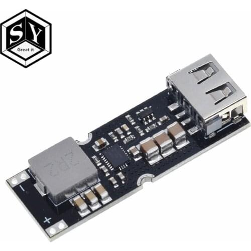 Single Cell Lithium Battery Boost Power Module Board 3.7V 4.2V Liter 5V 9V 12V USB Mobile Phone Fast Charge QC2.0 QC3.0 TPS61088