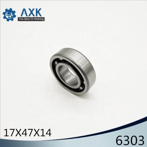 6303 Bearing 17*47*14 mm ABEC-3 P6 ( 2 PCS ) For Motorcycles Engine Crankshaft 6303 OPEN Ball Bearings Without Grease