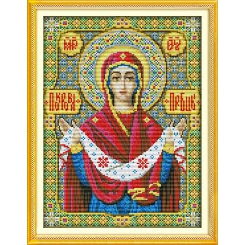 Religious figure (3) cross stitch kit people 18ct 14ct 11ct count print canvas stitches embroidery DIY handmade needlework