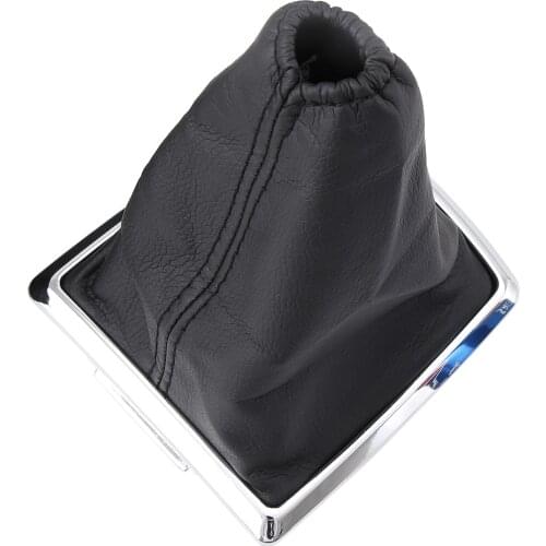 Car Gear Shift Stick Gaiter Boot PU Leather Dust Cover Replacement For Ford Focus 2005-2012 Gear Shift Gaiter Car Accessories