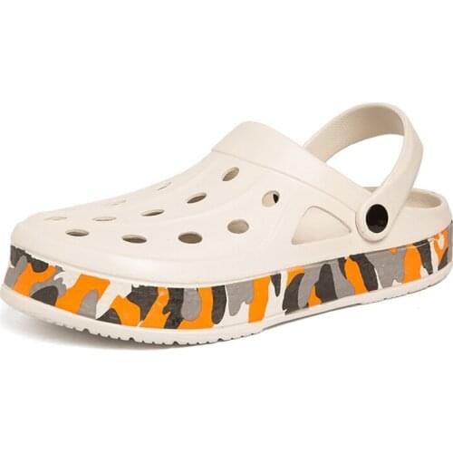 Summer Men Sandals Beach Rubber Garden Mens Shoes for 2021 Fashion Sandalias Size 46 47