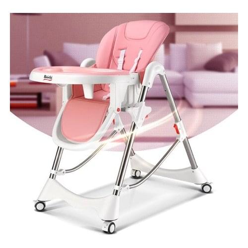 Highchairs baby stoel high chair baby folding portable baby high chair baby portable seat trona portatil bebe PU cojin trona beb