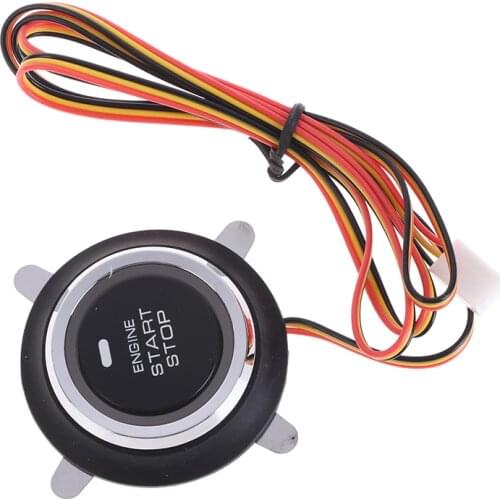 1 Pc 12V Auto Replacement Car Engine Start Stop Push Button Keyless Entry Ignition Starter Switch