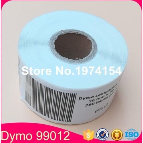 60 Rolls Dymo Compatible Labels 99012 36mm x 89mm for LW450 (Also Provide 99010 99014 99015 99017 11352 11353 11354 etc)