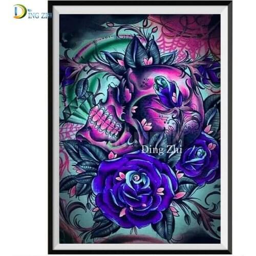 Abstract Art Flowers Diamond Painting Full Square/Round Drill 5D DIY Embroidery Mosaic Cross Stitch Handmade Home Decor Gift