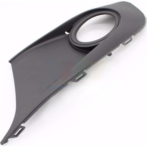 2K5 853 665 A 2K5 853 666 A Auto Car Front Bumper Down Grille Fog Lamp Cover with Hole Chrome for VW Caddy Touran 2010-2014