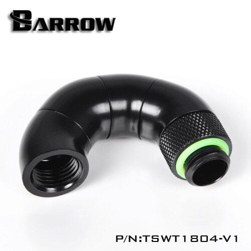 Barrow TSWT1804-V1, 180 Degree Zigzag Rotatable Fittings, Four-Stage Male To Female Rotatable Fittings