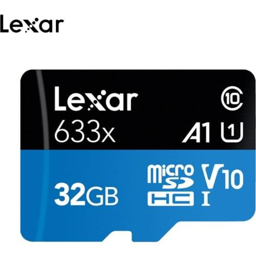 Lexar 633x micro sd 16GB 32GB 64GB 128GB scheda sd mecard Class10 cartao de memoria tablet compact flash hafiza karti usb flash