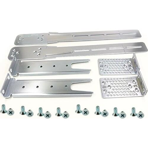 A Set C3850-4PT-KIT= Rack Mount Kit Ears Brackets Rail Compatible with Cisco Catalyst 3850, Cisco AIR-CT5760 Series