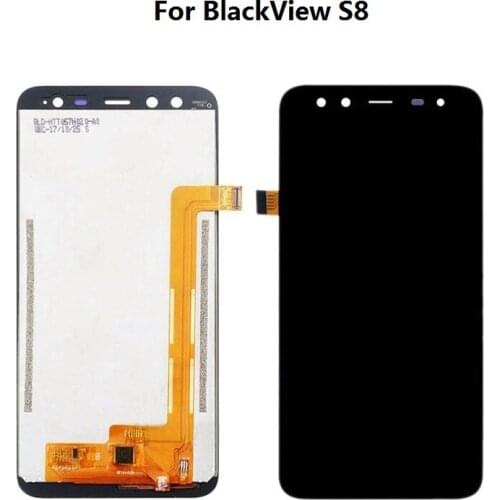 OEM Original For Blackview S8 LCD Screen and Digitizer Touch Screen Assembly Black