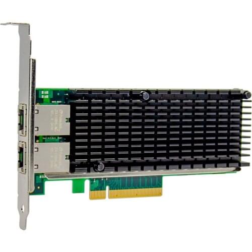 PCI-E X8 X540 Gigabit Server Network Card Dual Port 10GbE Ethernet NIC for PC