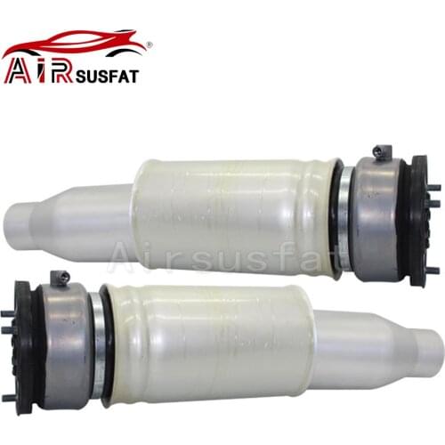 Pair Rear Air Suspension Spring Bag For BMW 7 Series E65 E66 E67 745i 750i 760i 2001-2009 37126785535 37126767127 37126758581