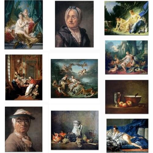 Classical Nordic Middle Ages Character Friuts Poster Canvas Print Painting Wall Art Bedroom Home Decoration